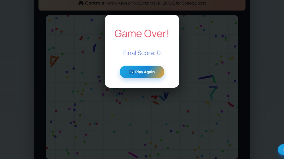 snake io gameplay preview